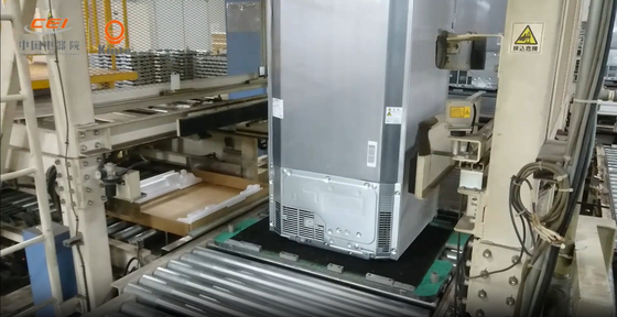 Eficienza della movimentazione dei pallet Rilevazione del posizionamento e del ritorno Linea di assemblaggio automatizzata per un flusso di lavoro ottimale