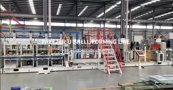 Linea di formazione di conchiglie U per congelatori
