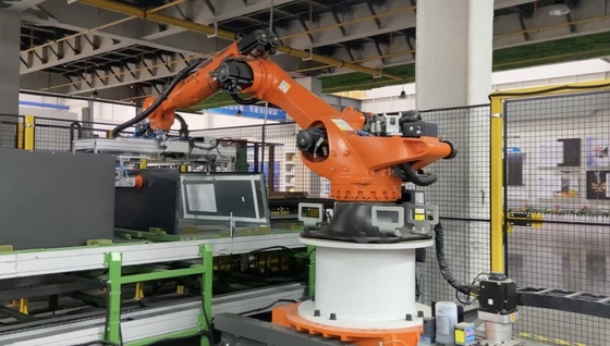Linea di produzione automatica della porta del frigorifero, sistemi di fabbricazione automatizzati